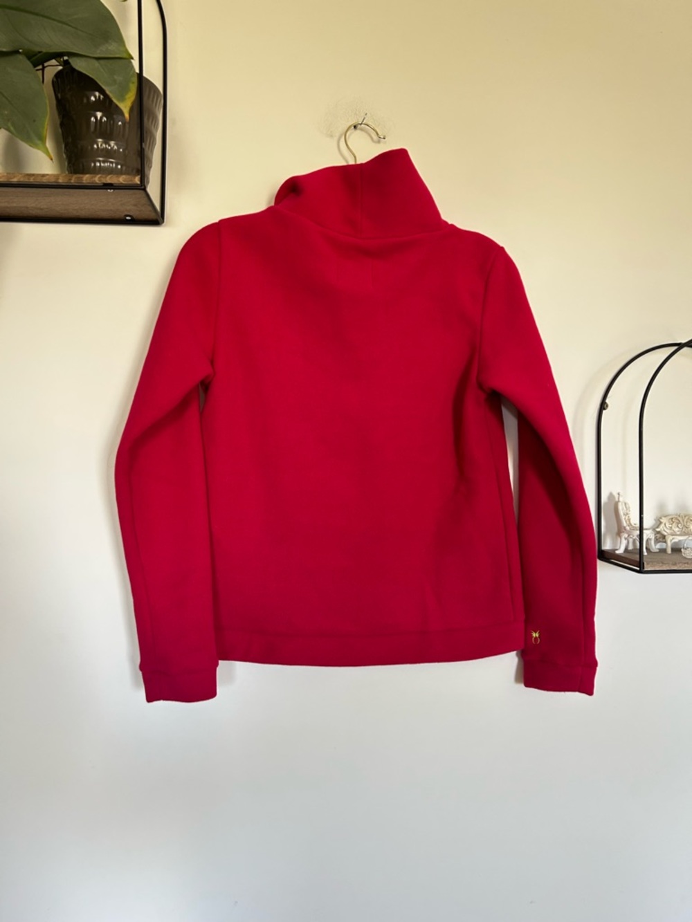 NWT Dudley Stephen’s Berry Long Sleeve Park Slope Turtle Neck Sweater Size Small - Picture 2 of 5